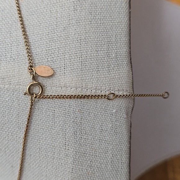 AVON BIRTHSTONE (OCTOBER) TEARDROP PENDANT NECKLACE - Picture 4 of 5